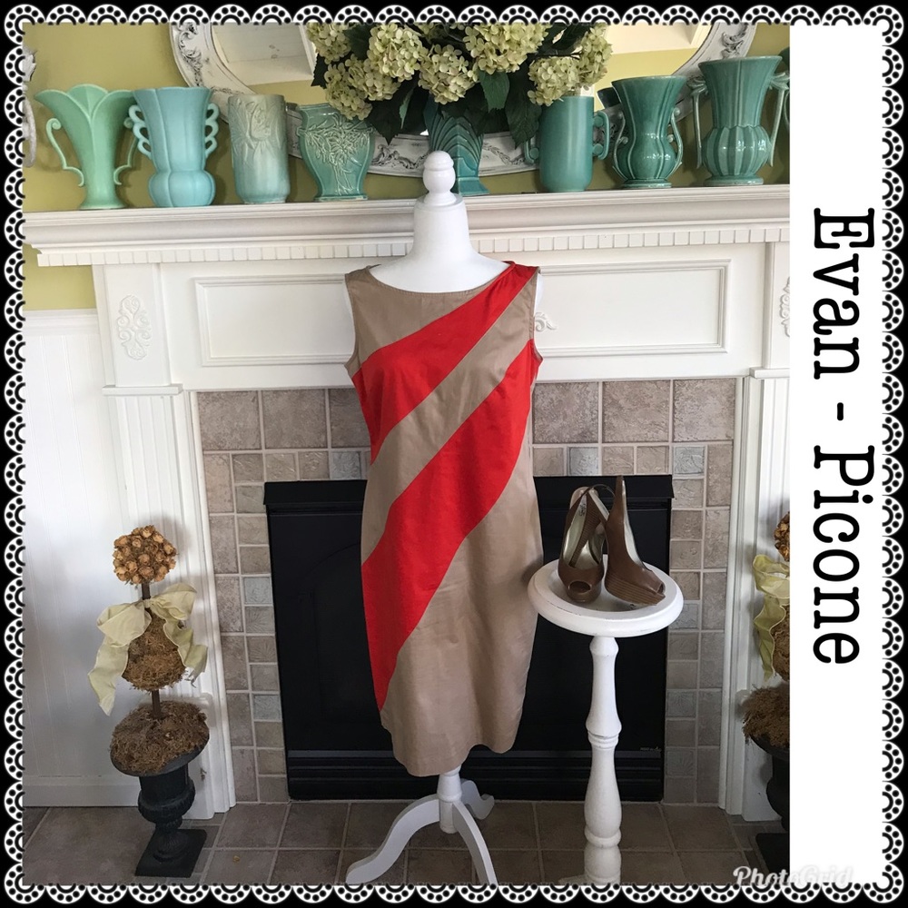 Evan-Picone sleeveless dress, size 12